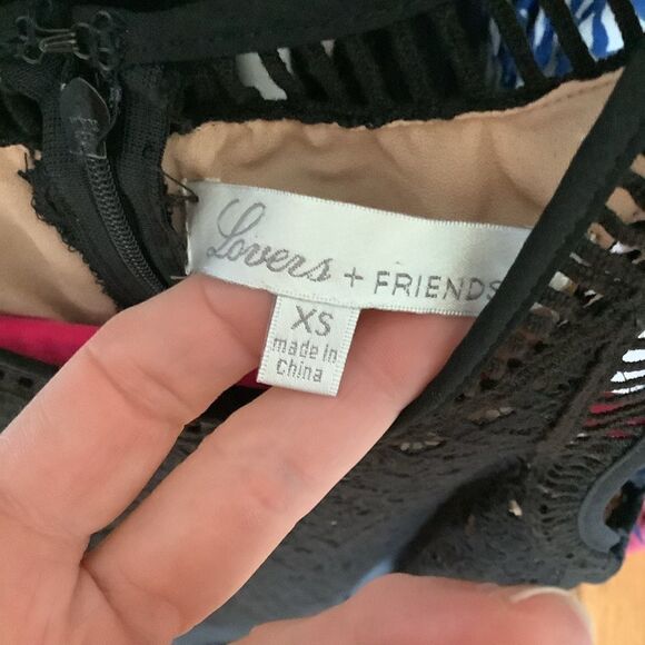 Lovers & Friends Black Lace Dress - Picture 5 of 6